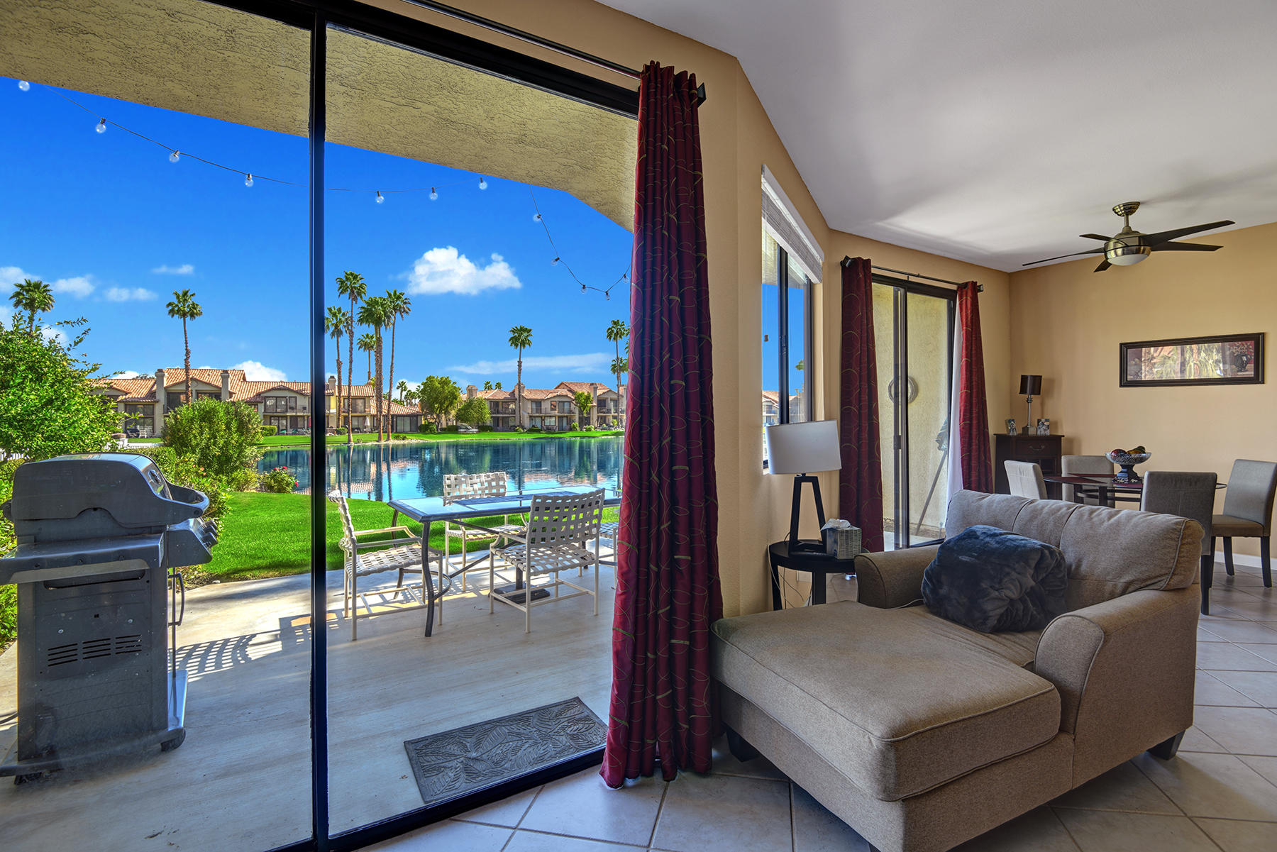 55108 Firestone La Quinta, CA 92253 - Photo 9 of 26 a balcony with furniture