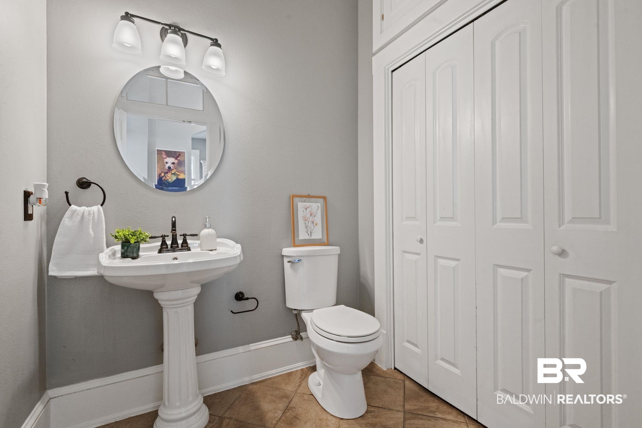 10 South Monterey Street Mobile, AL 36604 - Photo 18 of 45 Bathroom featuring a closet and tile patterned flooring