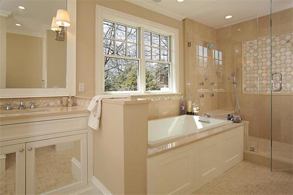 77 Salisbury Road Brookline, MA 02445 - Photo 10 of 11 a view of bathroom with dual sinks