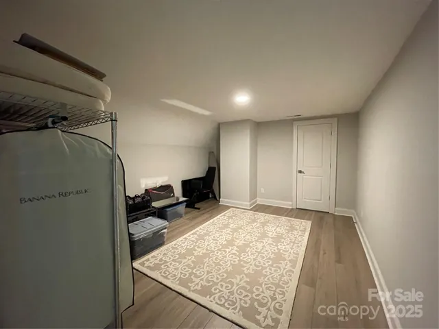 a view of a storage & utility room