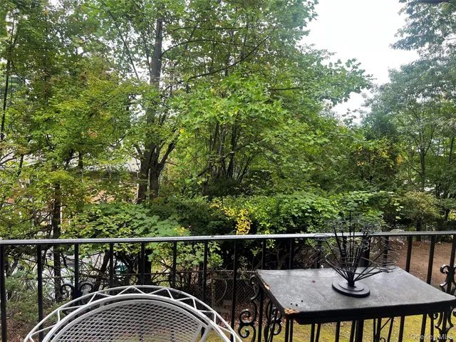 a view of balcony and deck