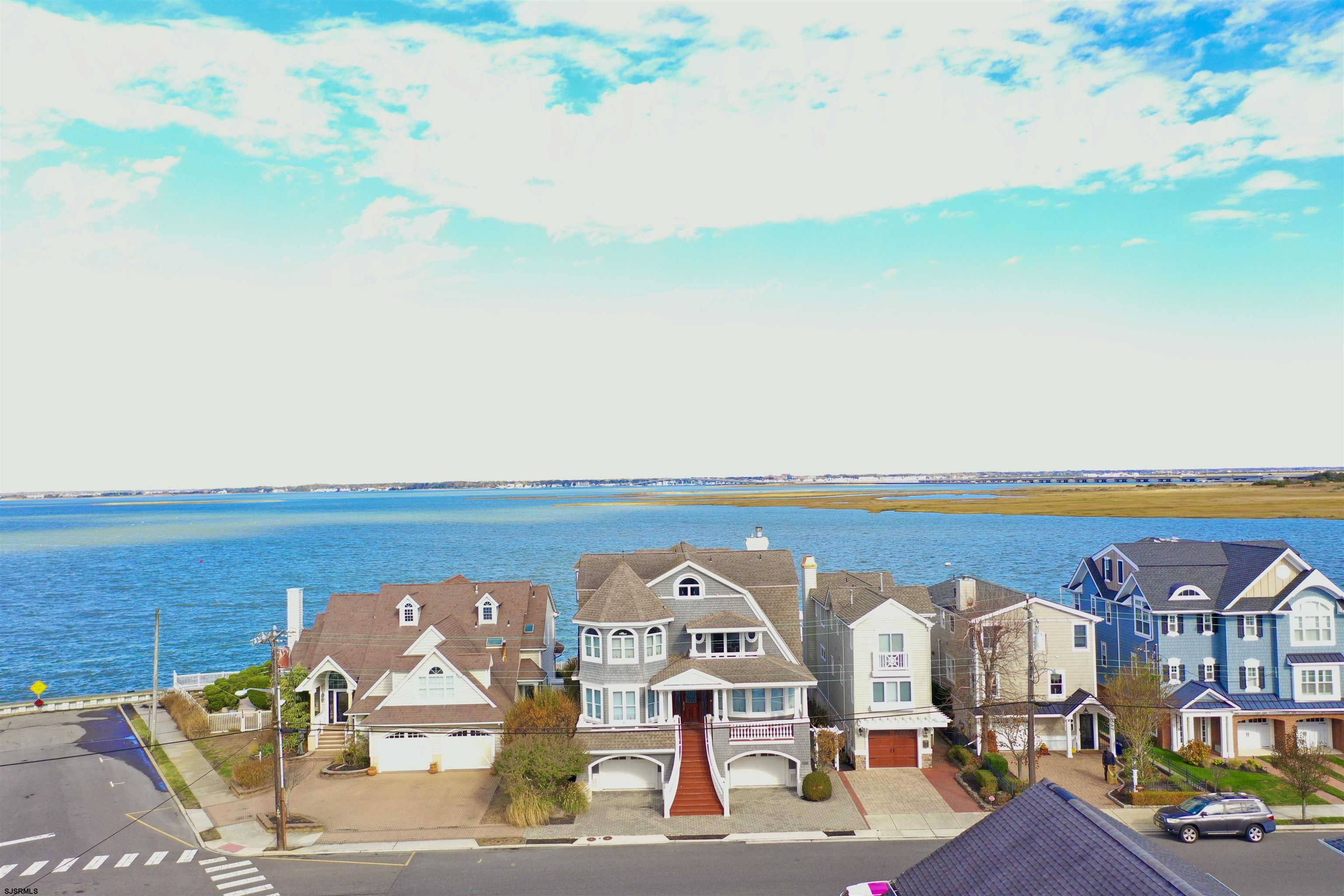 68 West 15th Street Ocean City, NJ 08226 - Photo 4 of 4 an aerial view of a house with lake view