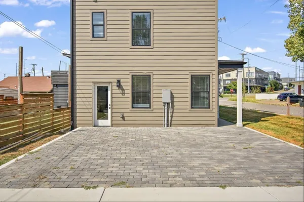 a view of a house with a outdoor space