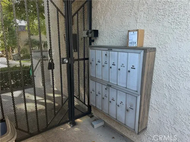 a view of a living room and utility room