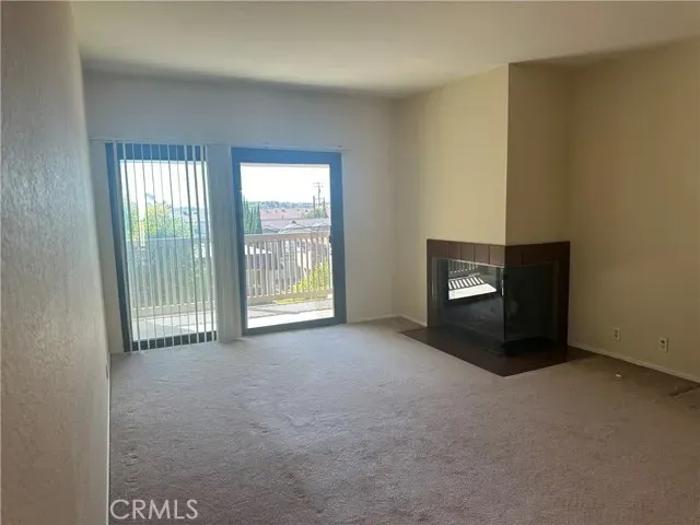 a view of a balcony with an outdoor space