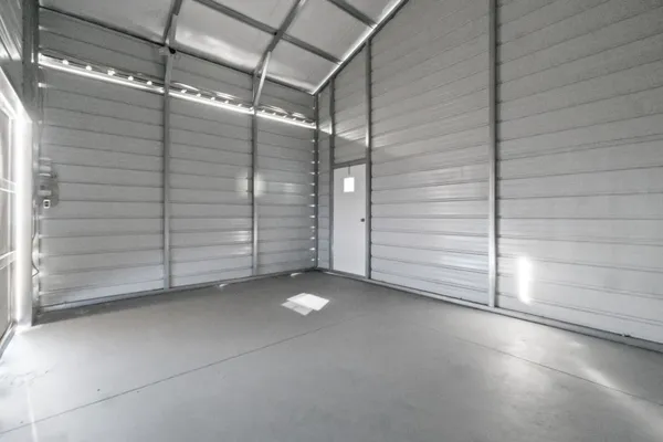 a view of a room with an empty space