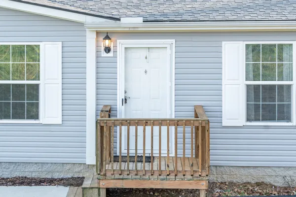 a view of a house with a window
