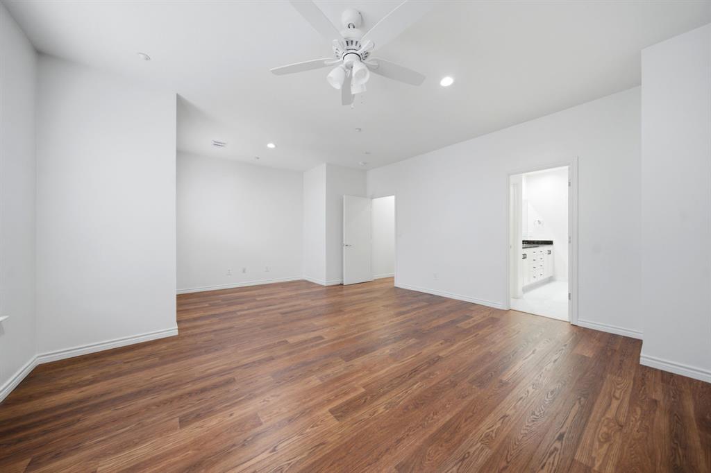 4330 McKinney Avenue, Unit 16 Dallas, TX 75205 - Photo 16 of 34 Luxurious primary bedroom has plenty of space for a sitting area or office.