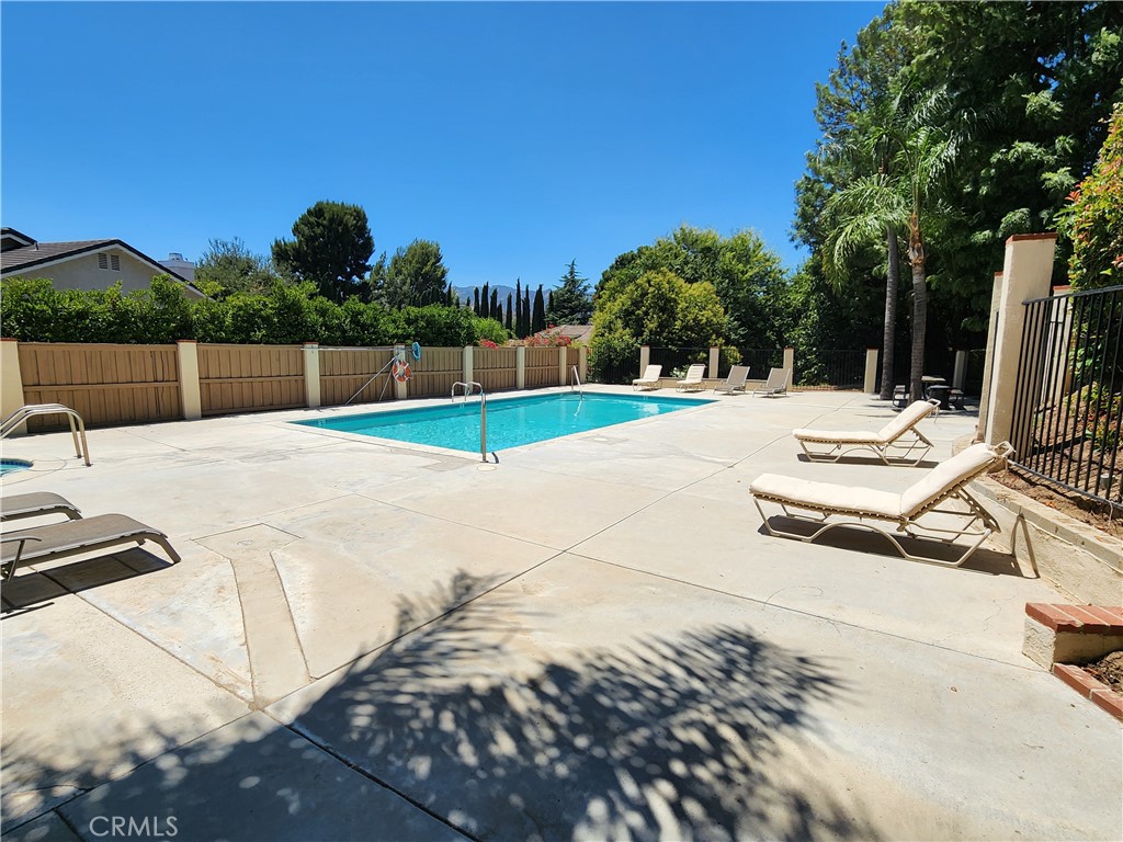 24831 Apple Street, Unit B Newhall, CA 91321 - Photo 31 of 37 a view of a backyard