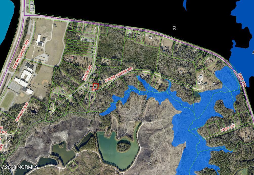 113 Stone Creek Road Holly Ridge, NC 28445 - Photo 63 of 63 GIS with Flood Zone