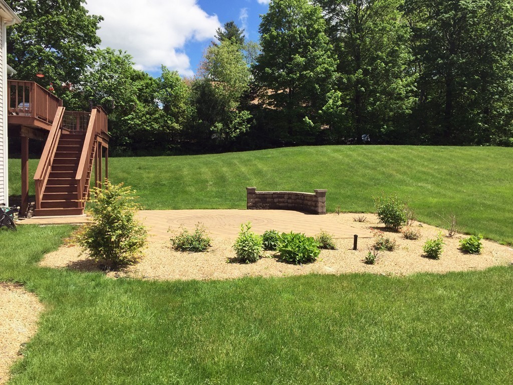 185 Burbank Road Sutton, MA 01590 - Photo 24 of 30 a view of a garden with an outdoor space