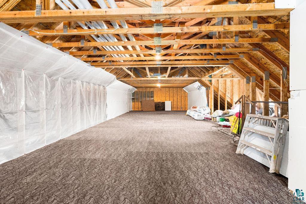 1491 Wildwood Road Duluth, MN 55804 - Photo 34 of 38 View of unfinished attic that could be finished into living space.