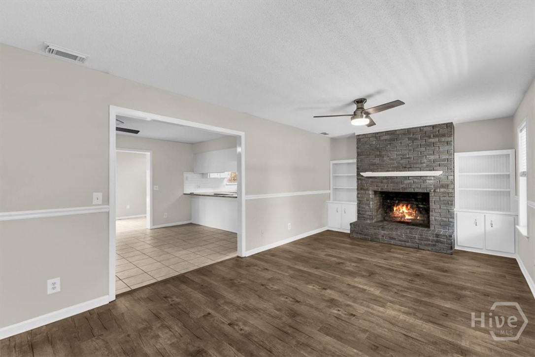 5323 McCall Road Rincon, GA 31326 - Photo 7 of 51 LIVING ROOM VIEW WITH FIREPLACE