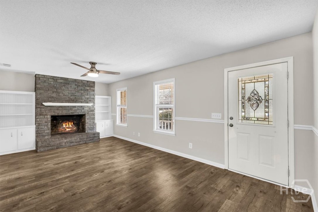 5323 McCall Road Rincon, GA 31326 - Photo 10 of 51 LIVING ROOM VIEW WITH FIREPLACE