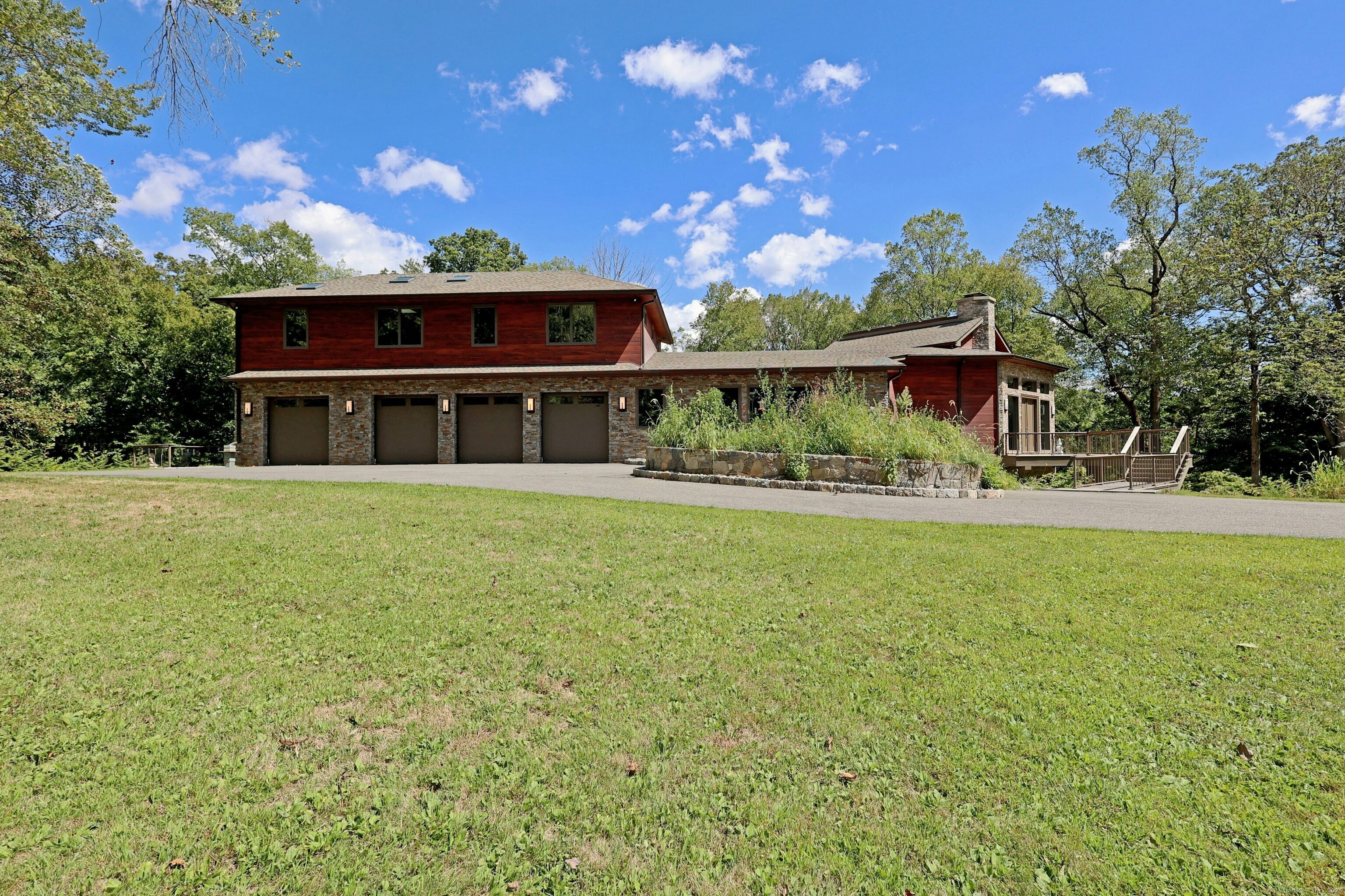 88 Green Lane Ridgefield, CT 06877 - Photo 4 of 40 front view of a house with a yard