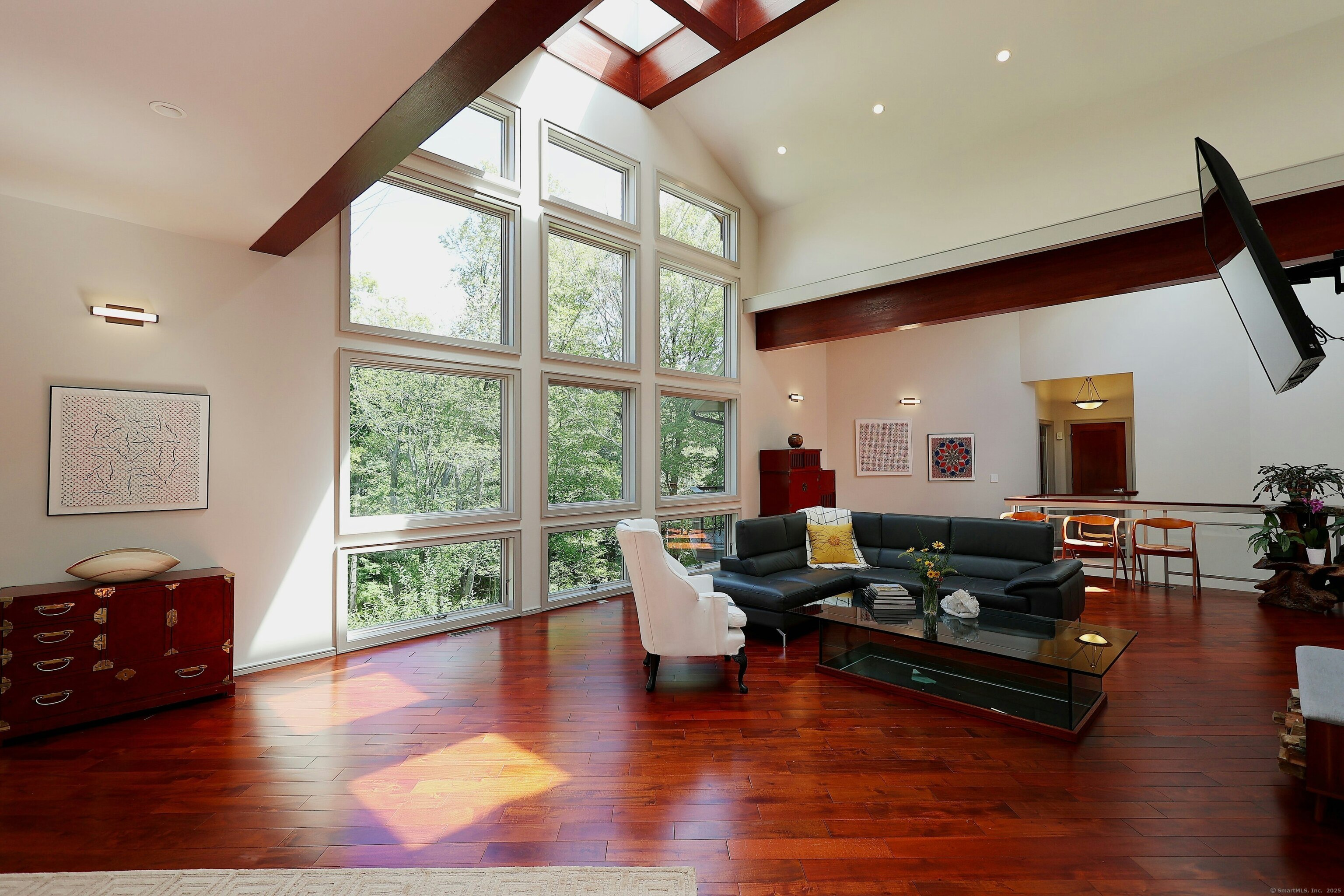 88 Green Lane Ridgefield, CT 06877 - Photo 7 of 40 a living room with furniture and a large window