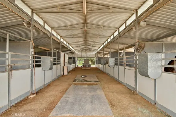 a view of an ocean and a yard