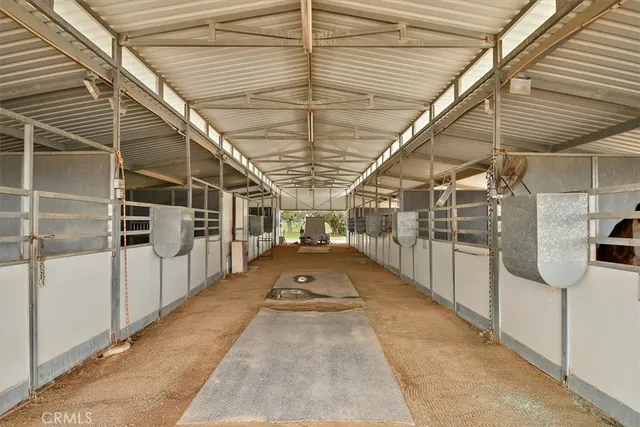 a view of an ocean and a yard