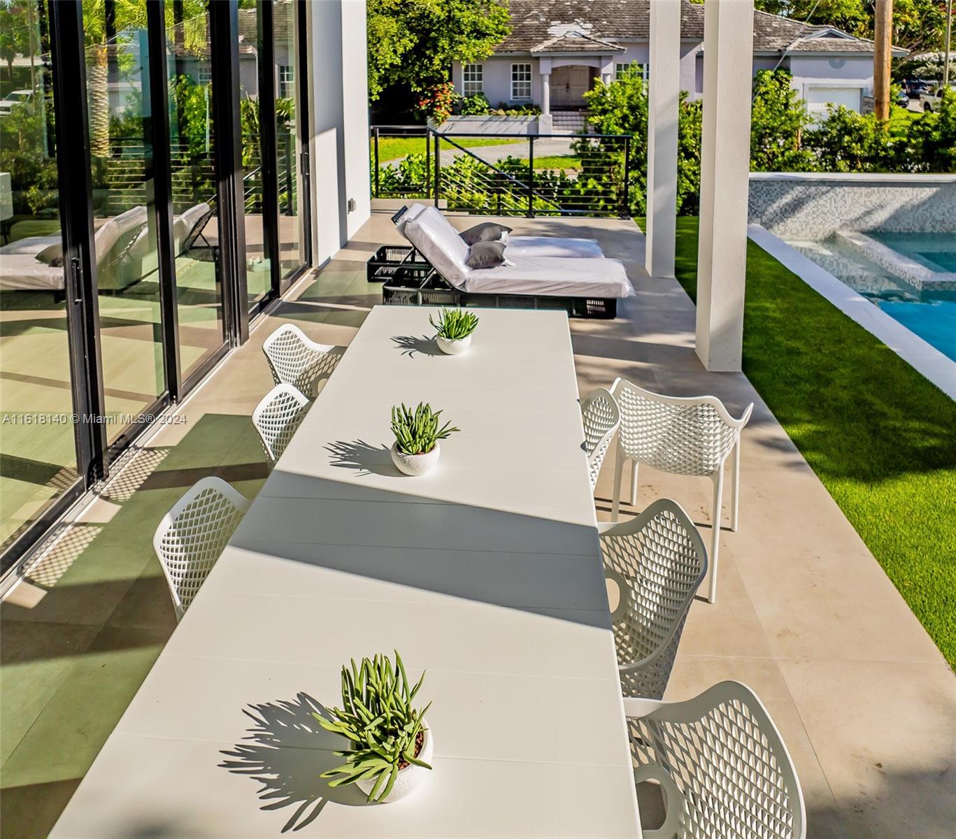 9000 Abbott Avenue Surfside, FL 33154 - Photo 25 of 82 a view of outdoor space yard and patio