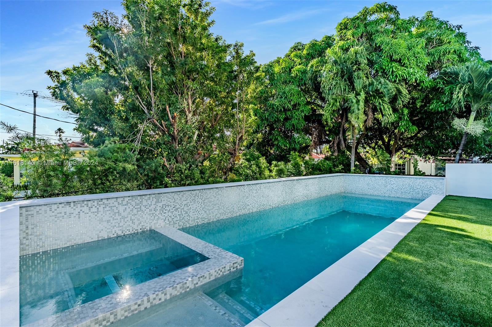9000 Abbott Avenue Surfside, FL 33154 - Photo 33 of 82 a view of a back yard