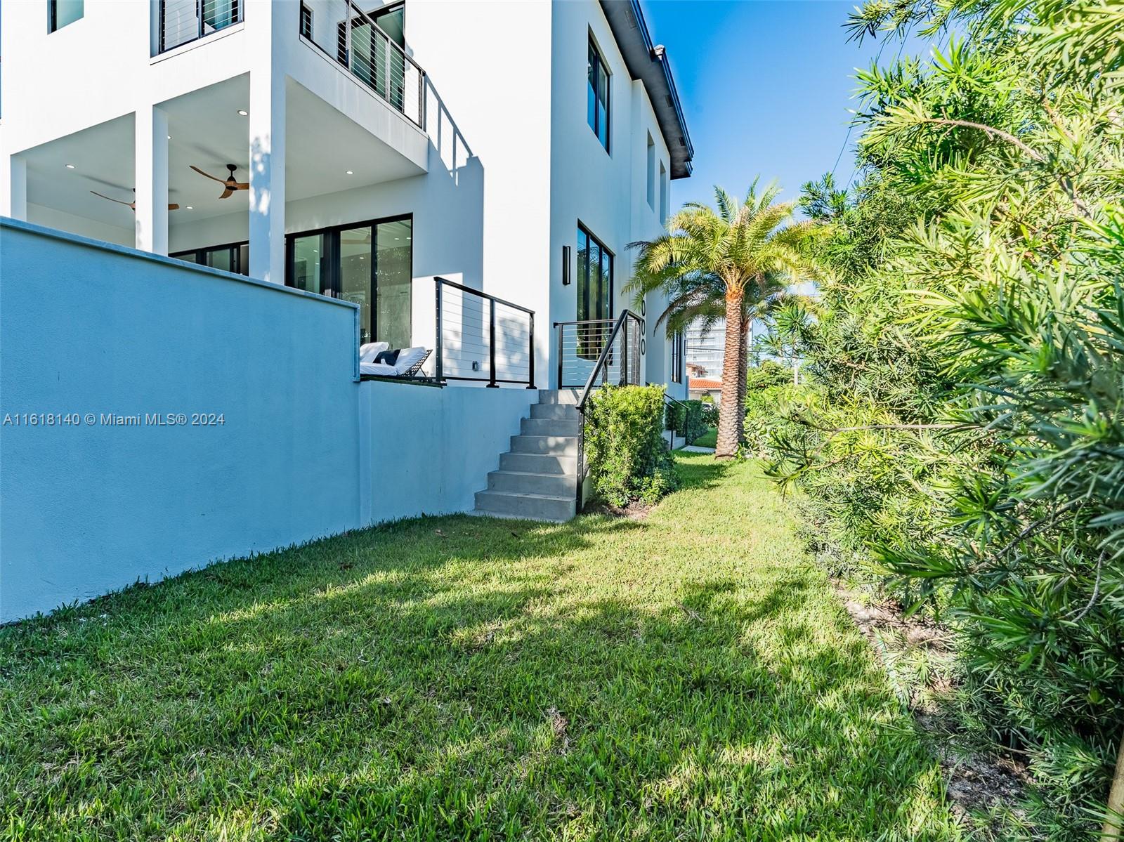 9000 Abbott Avenue Surfside, FL 33154 - Photo 34 of 82 Yard Area By Pool