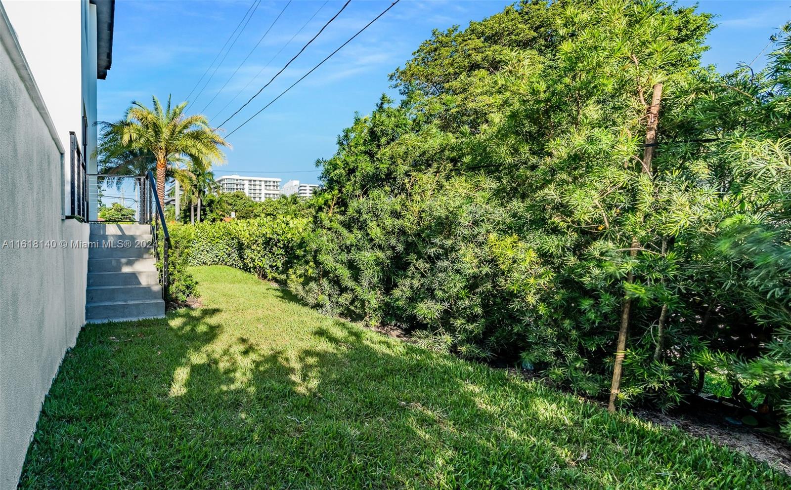 9000 Abbott Avenue Surfside, FL 33154 - Photo 35 of 82 a view of a yard with plants