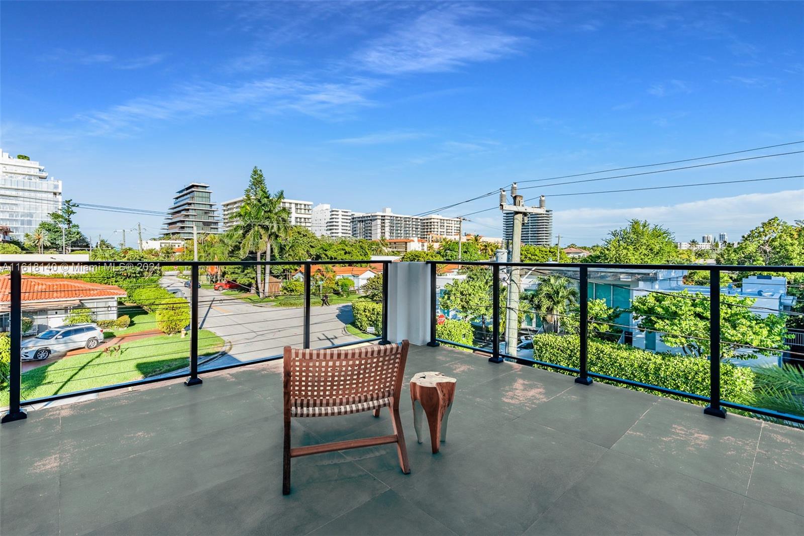 9000 Abbott Avenue Surfside, FL 33154 - Photo 57 of 82 a view of outdoor space with a flat screen tv