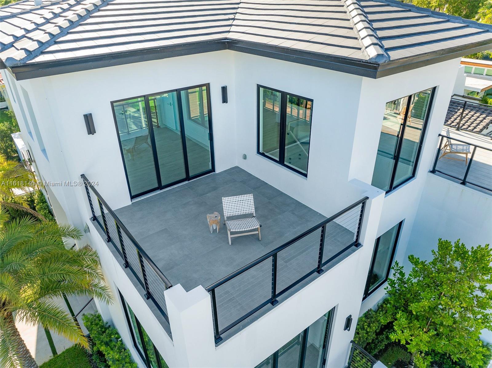 9000 Abbott Avenue Surfside, FL 33154 - Photo 58 of 82 Bedroom 4 - Terrace