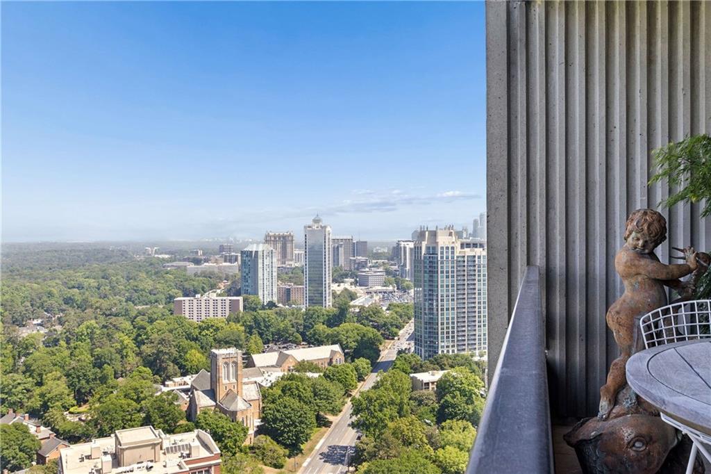 2660 Peachtree Road Northwest, Unit 39D Atlanta, GA 30305 - Photo 30 of 45 a view of a city with tall buildings