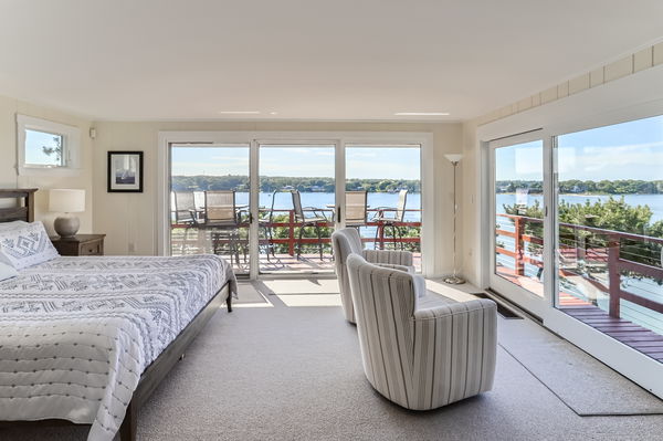 217 Barnes Road Oak Bluffs, MA 02557 - Photo 9 of 60 Panoramic water-views from the primary bedroom suite.
