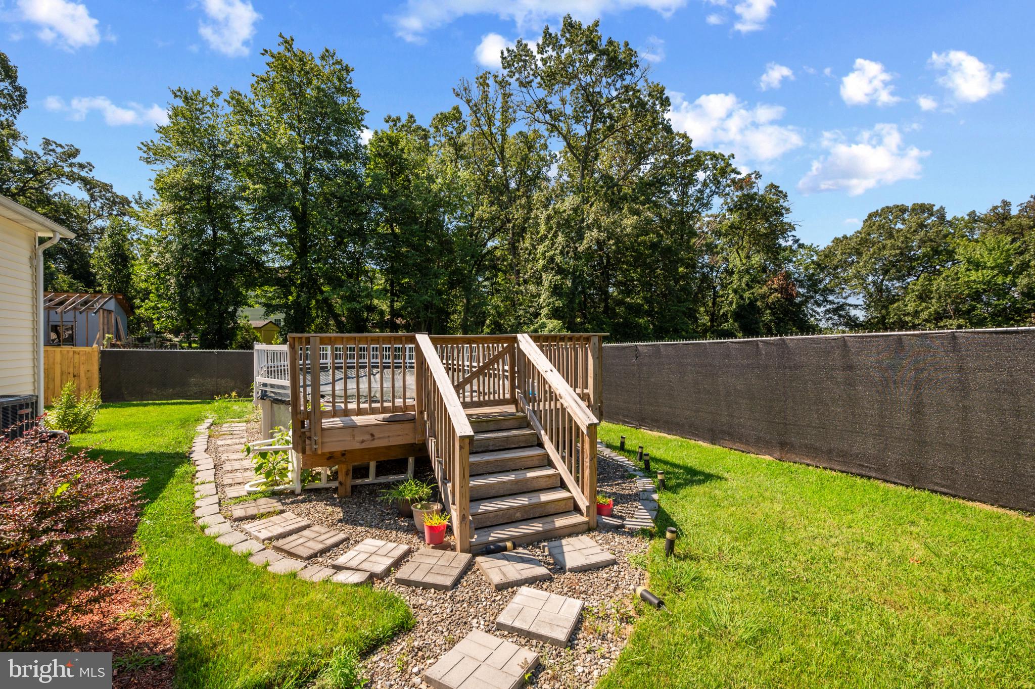 5518 Lanham Station Road Lanham, MD 20706 - Photo 25 of 30 Fenced Yard