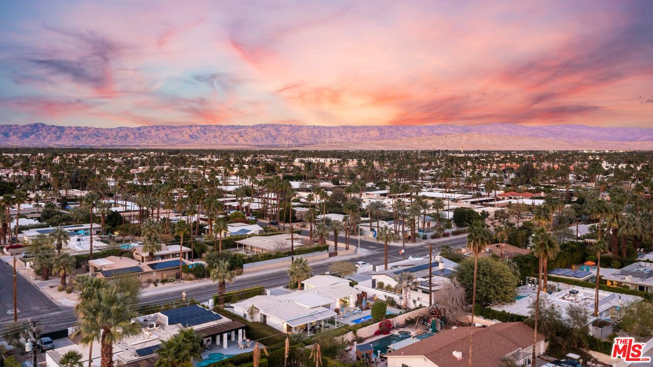 975 East Sunny Dunes Road Palm Springs, CA 92264 - Photo 37 of 40 an aerial view of a city