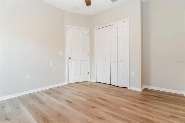 a view of empty room