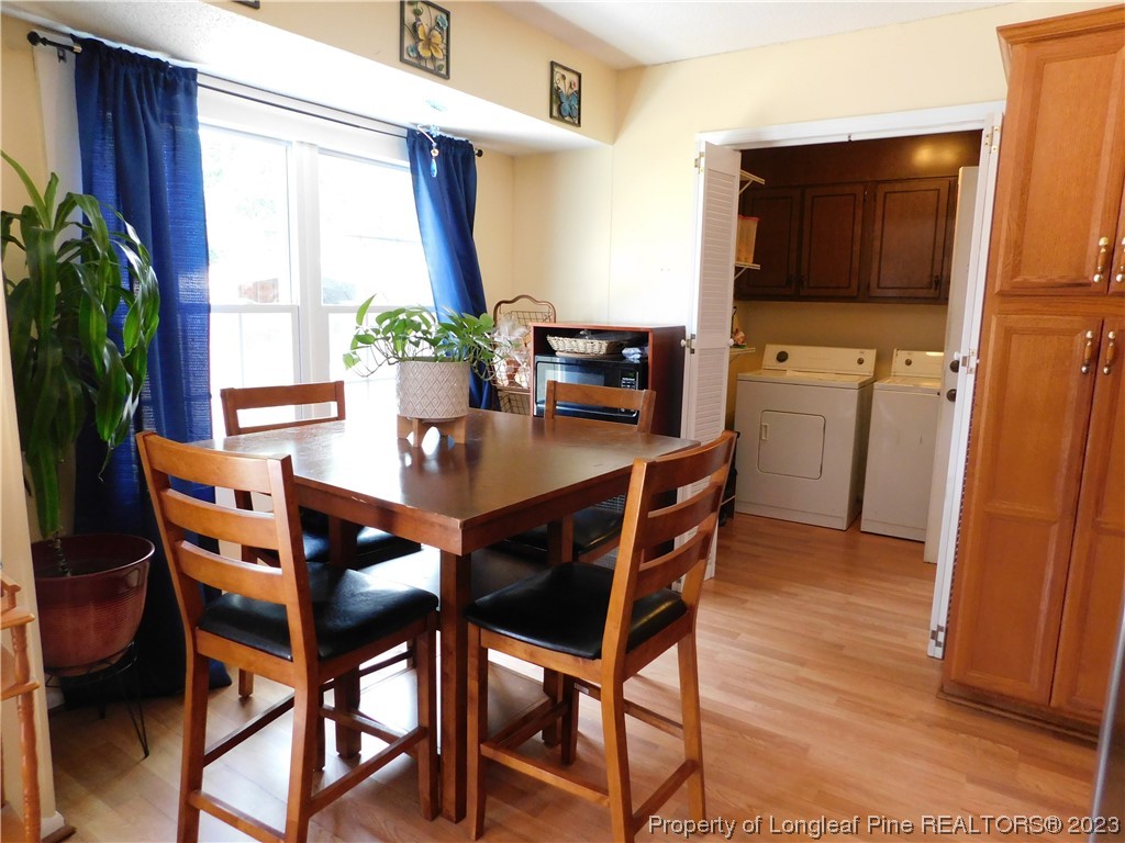 215 Duncan Road Spring Lake, NC 28390 - Photo 7 of 19 a dining room with furniture and window