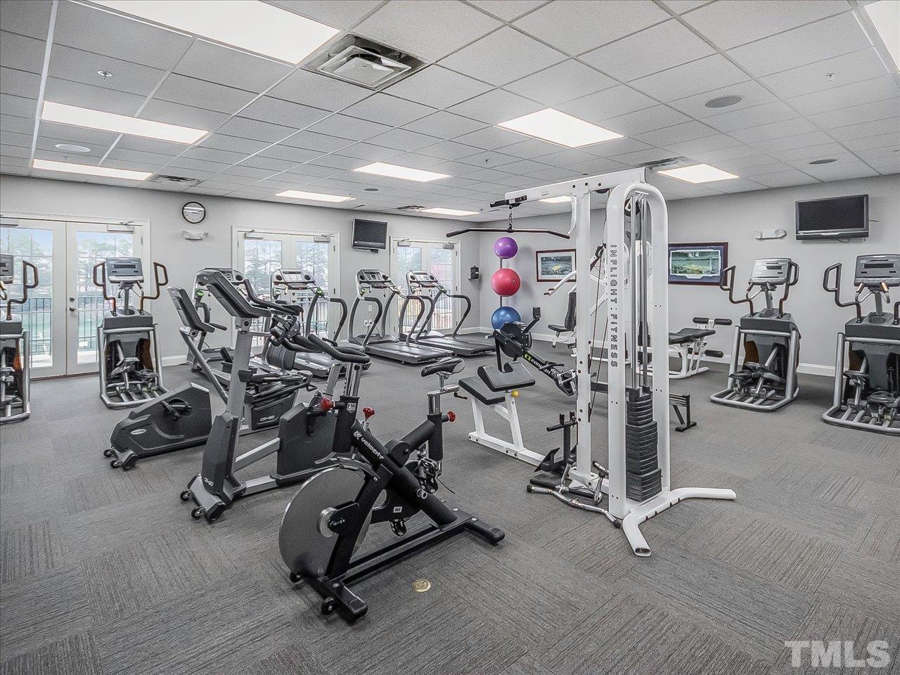 604 Chapanoke Road Raleigh, NC 27603 - Photo 28 of 30 a view of a room with gym equipment
