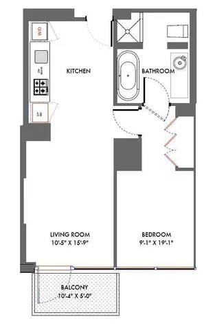 $1,025,000 | 340 East 23rd Street, Unit 9A | Gramercy