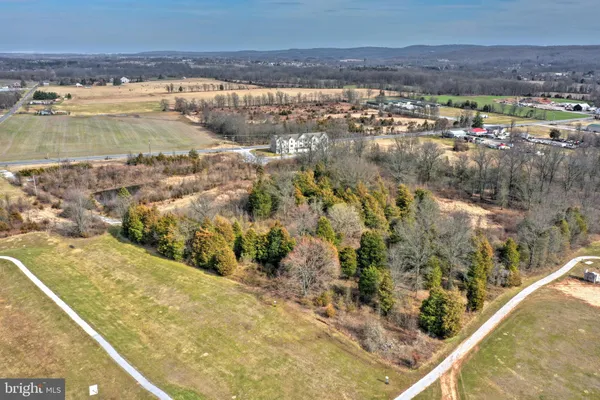 a view of a lake with outdoor space