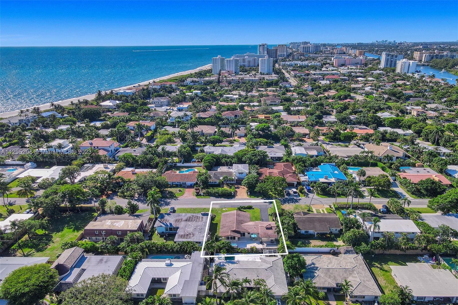 3411 Dover Road Pompano Beach, FL 33062 - Photo 44 of 64 an aerial view of a city