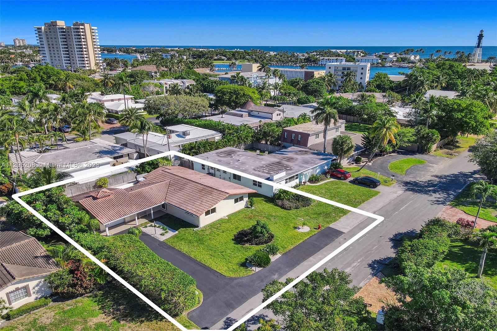 3411 Dover Road Pompano Beach, FL 33062 - Photo 52 of 64 an aerial view of a city