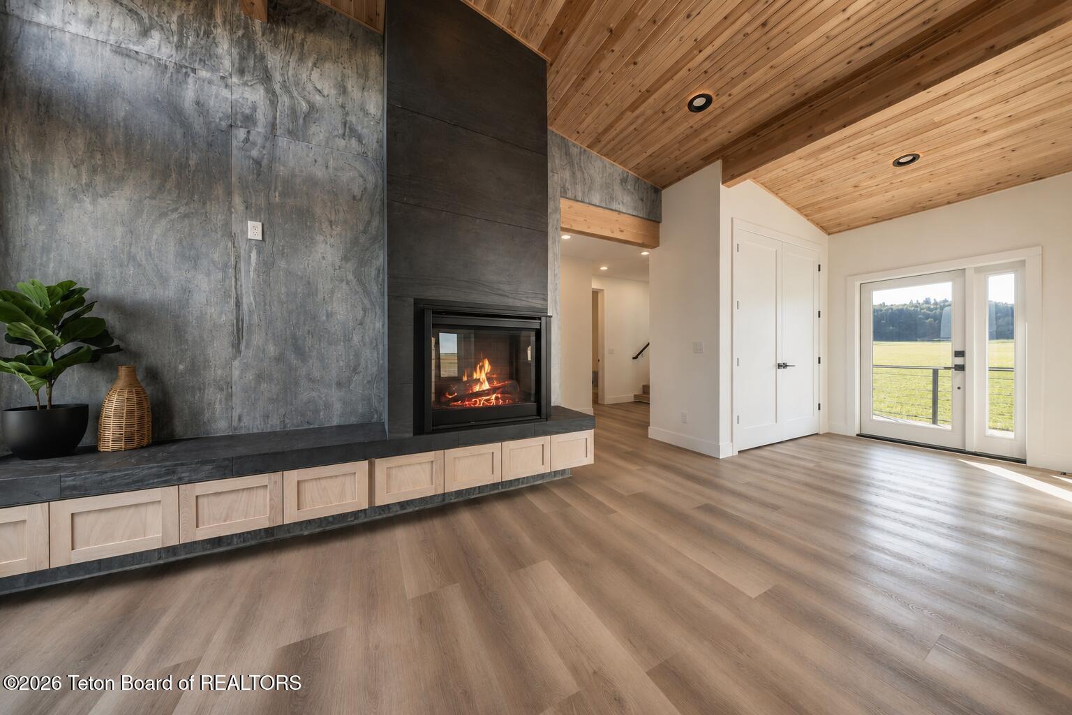 8460 Fawn Ridge Lane Tetonia, ID 83452 - Photo 13 of 56 Entry Living Area Fireplace