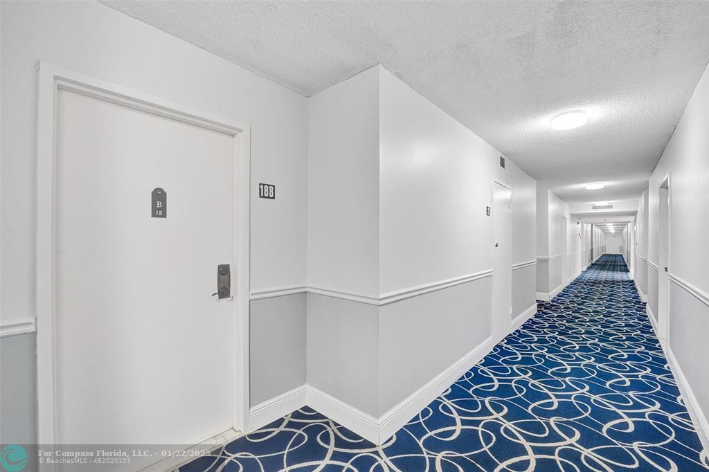 1600 South Ocean Drive, Unit 18B Hollywood, FL 33019 - Photo 27 of 36 a hallway with windows