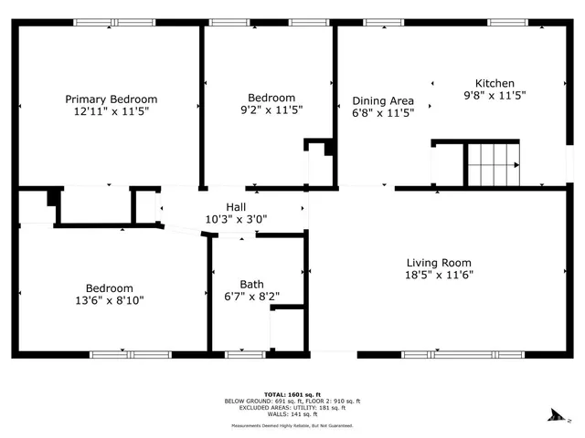 a picture of a wall with a white wall and a painting