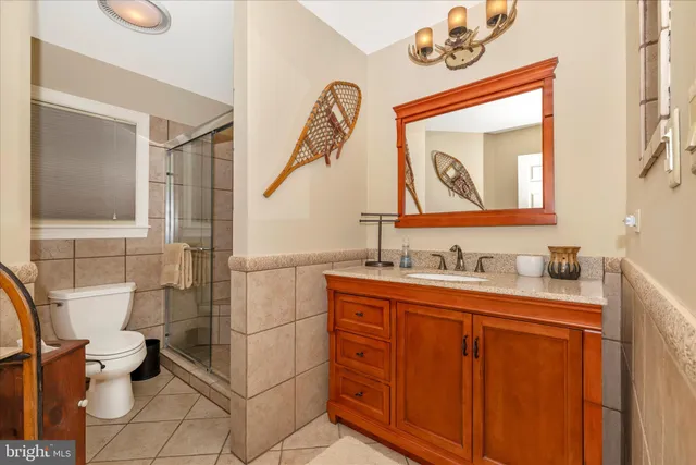 a front view of a building with a swimming pool