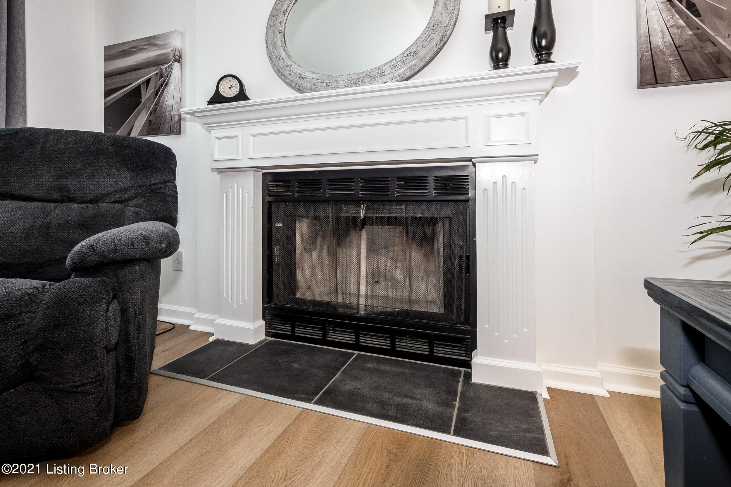 Fireplace in Living Room