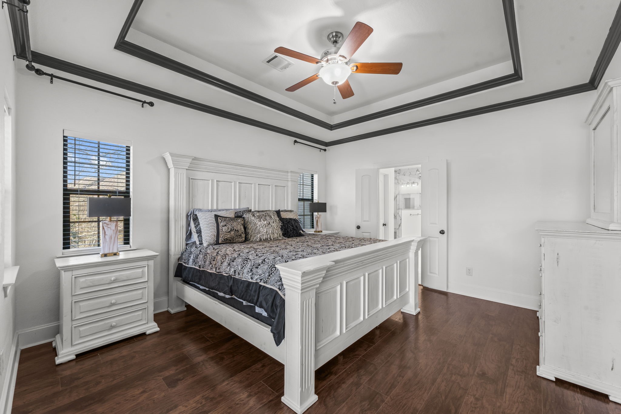 4430 Chateau Creek Way Spring, TX 77386 - Photo 32 of 46 a bed room with a bed and a window