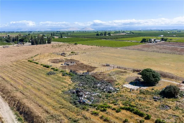 a view of a road with an ocean view