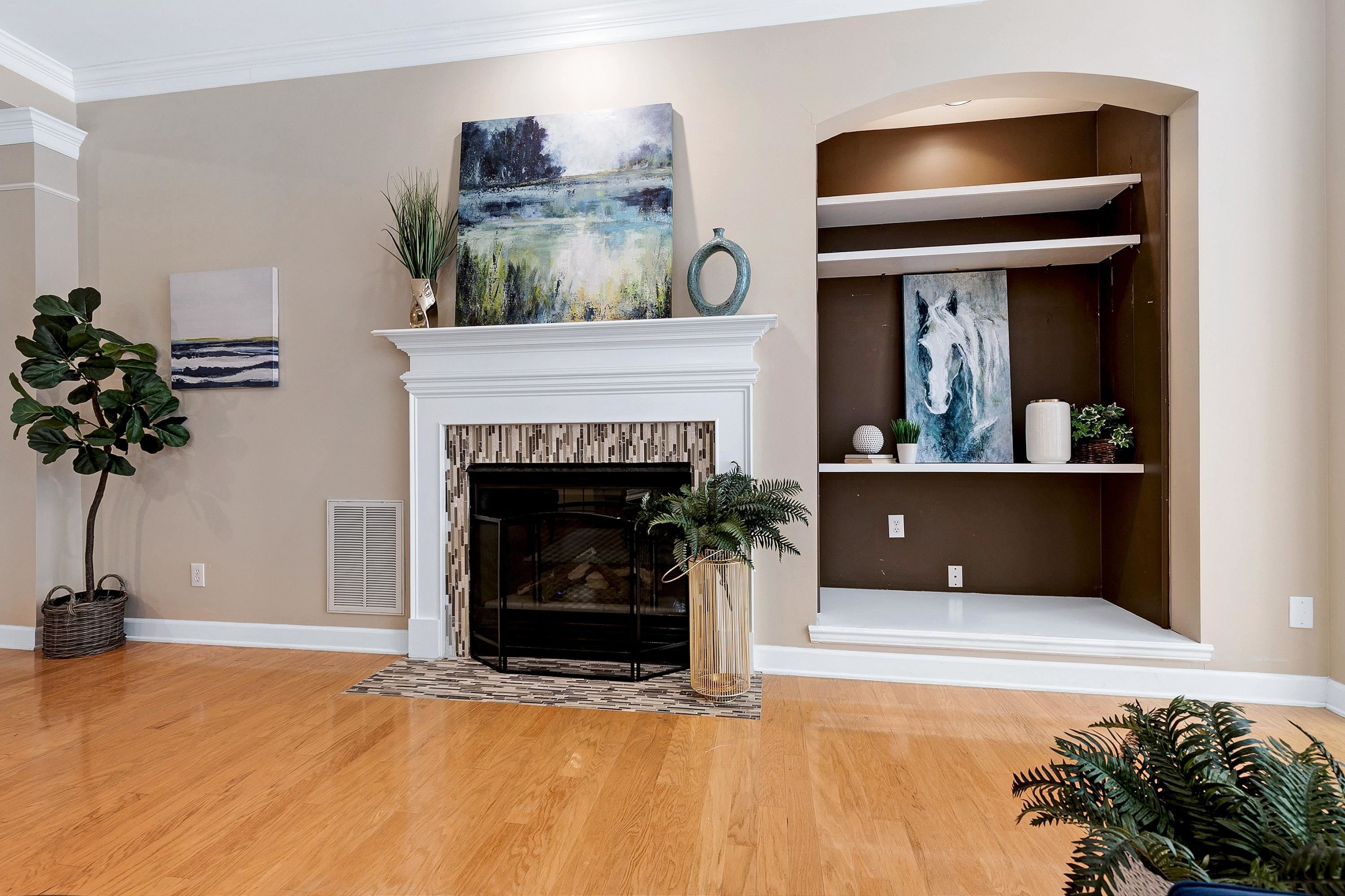 5033 Bartons Enclave Lane Raleigh, NC 27613 - Photo 17 of 58 Media nook in the family room