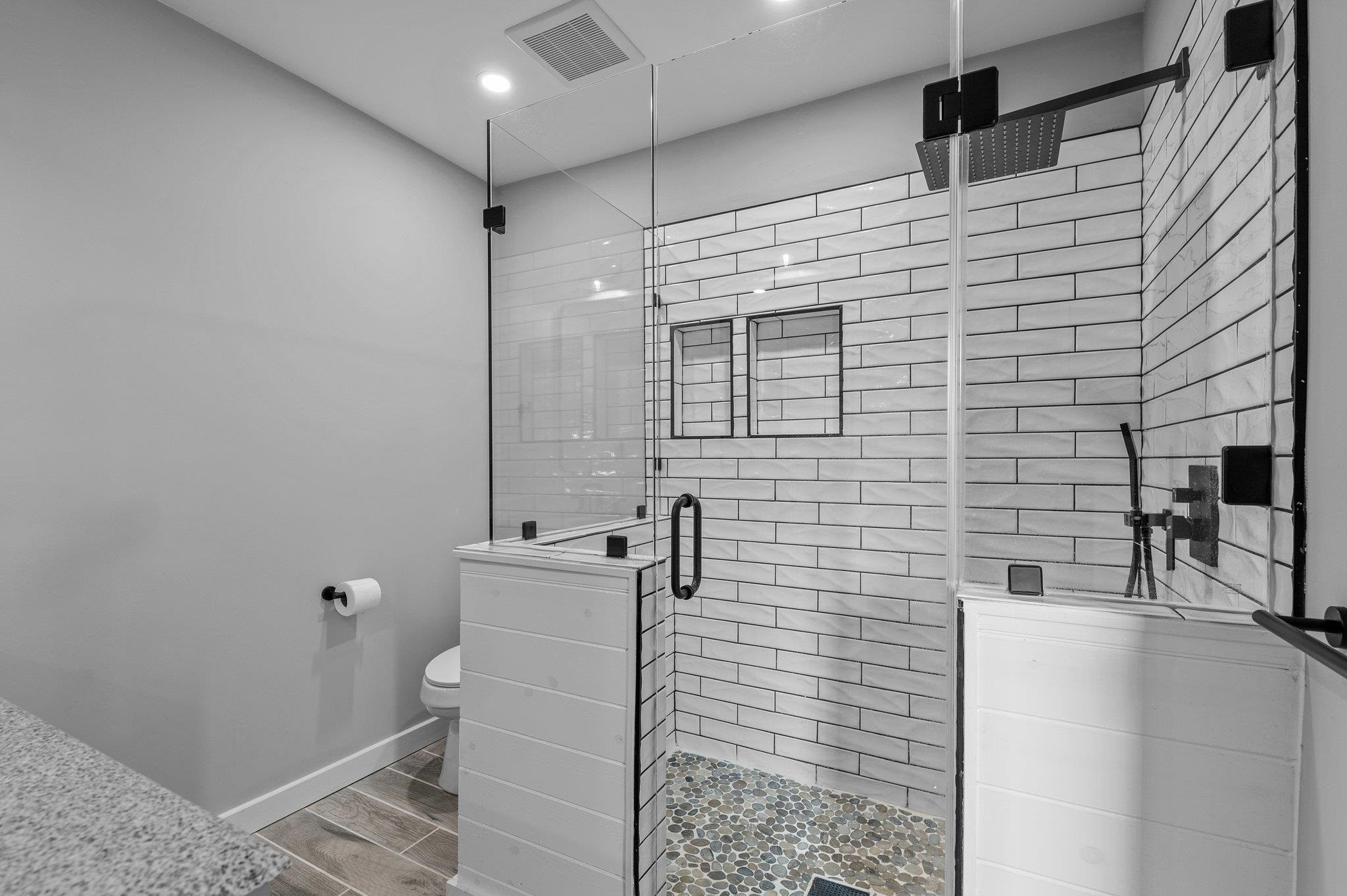 2037 Queen Charlotte Place Raleigh, NC 27610 - Photo 20 of 32 a bathroom with a shower