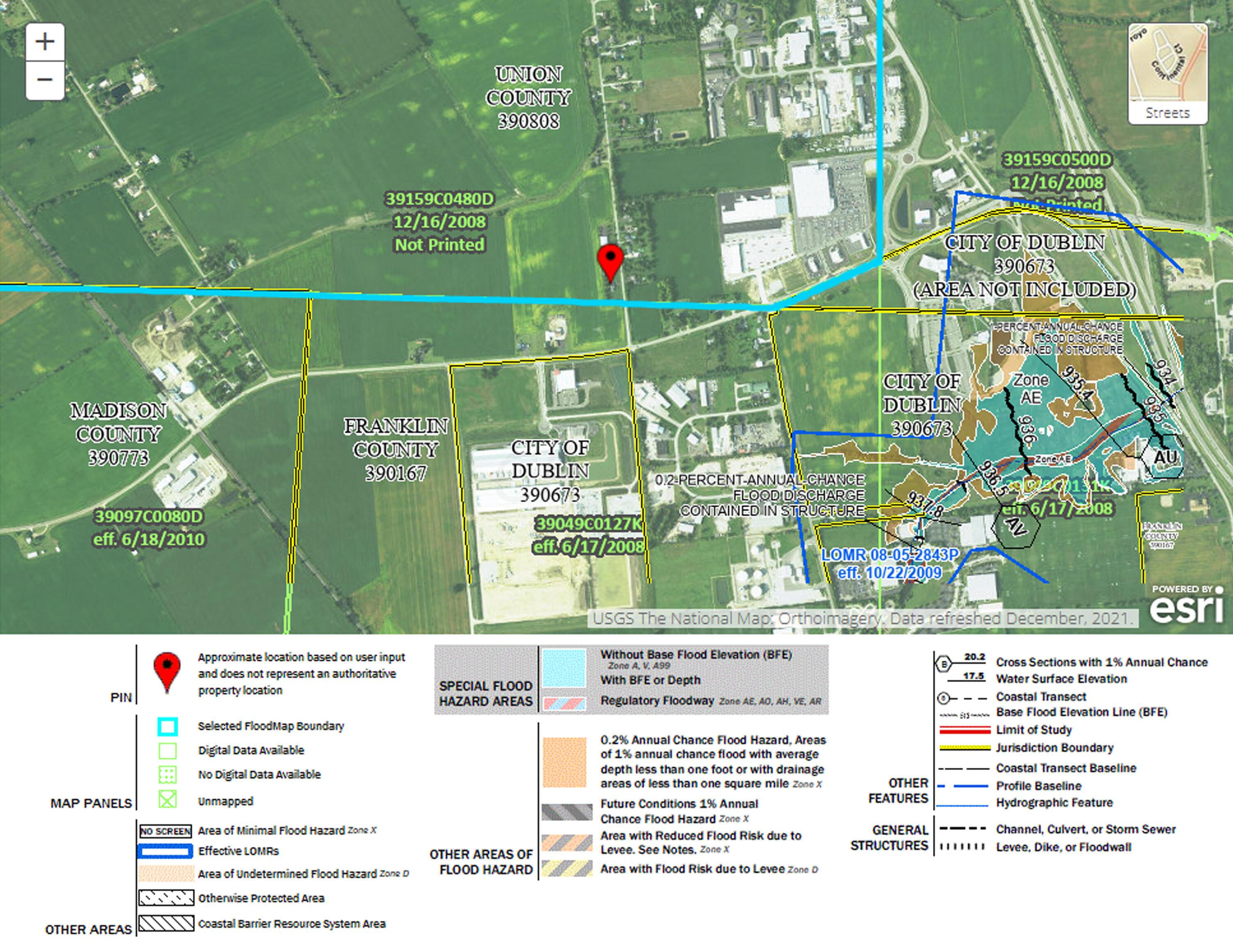 6761 Weldon Road Plain City, OH 43064 - Photo 6 of 8 Flood Map