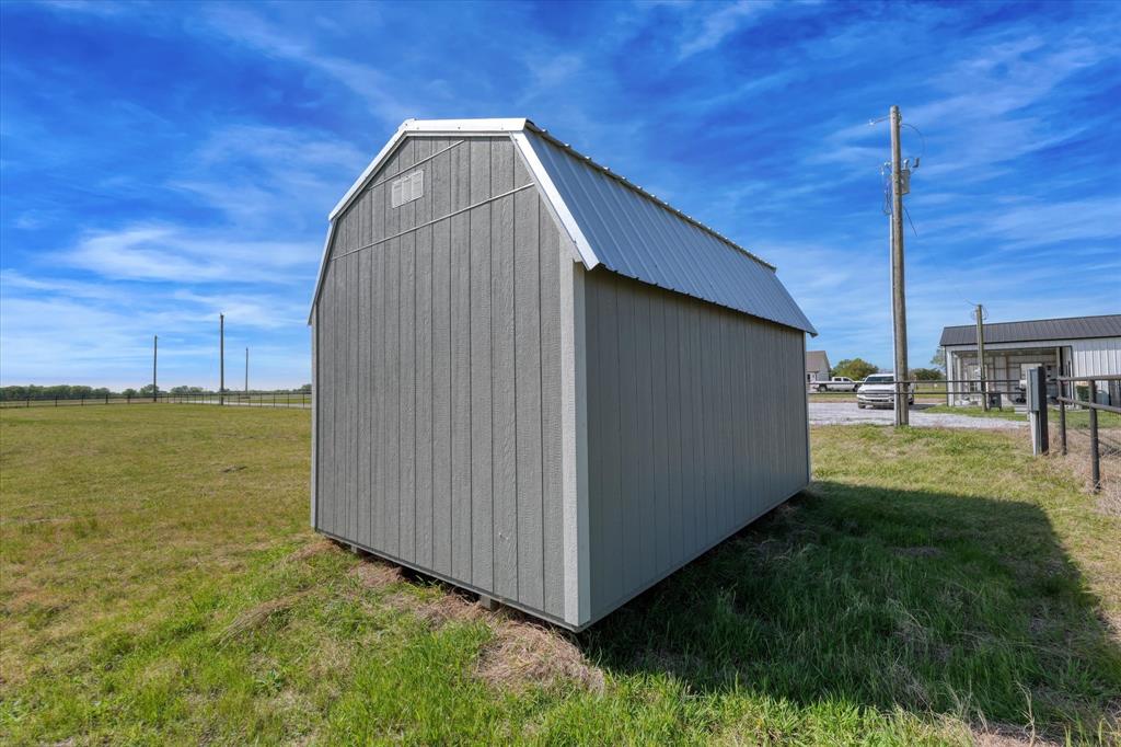 2641 Bode Road West, TX 76691 - Photo 8 of 18 Rear view of shed that stays with property.